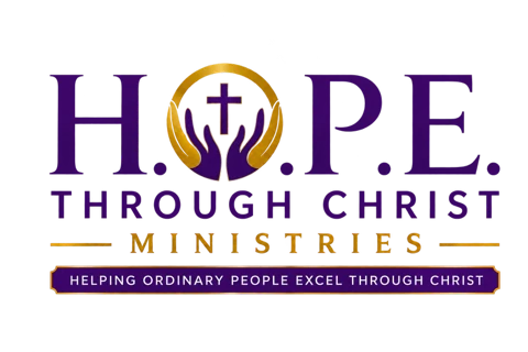 H.O.P.E. Through Christ Ministries logo
